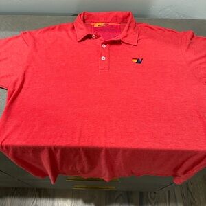 Red Men's Aviator Nation Polo